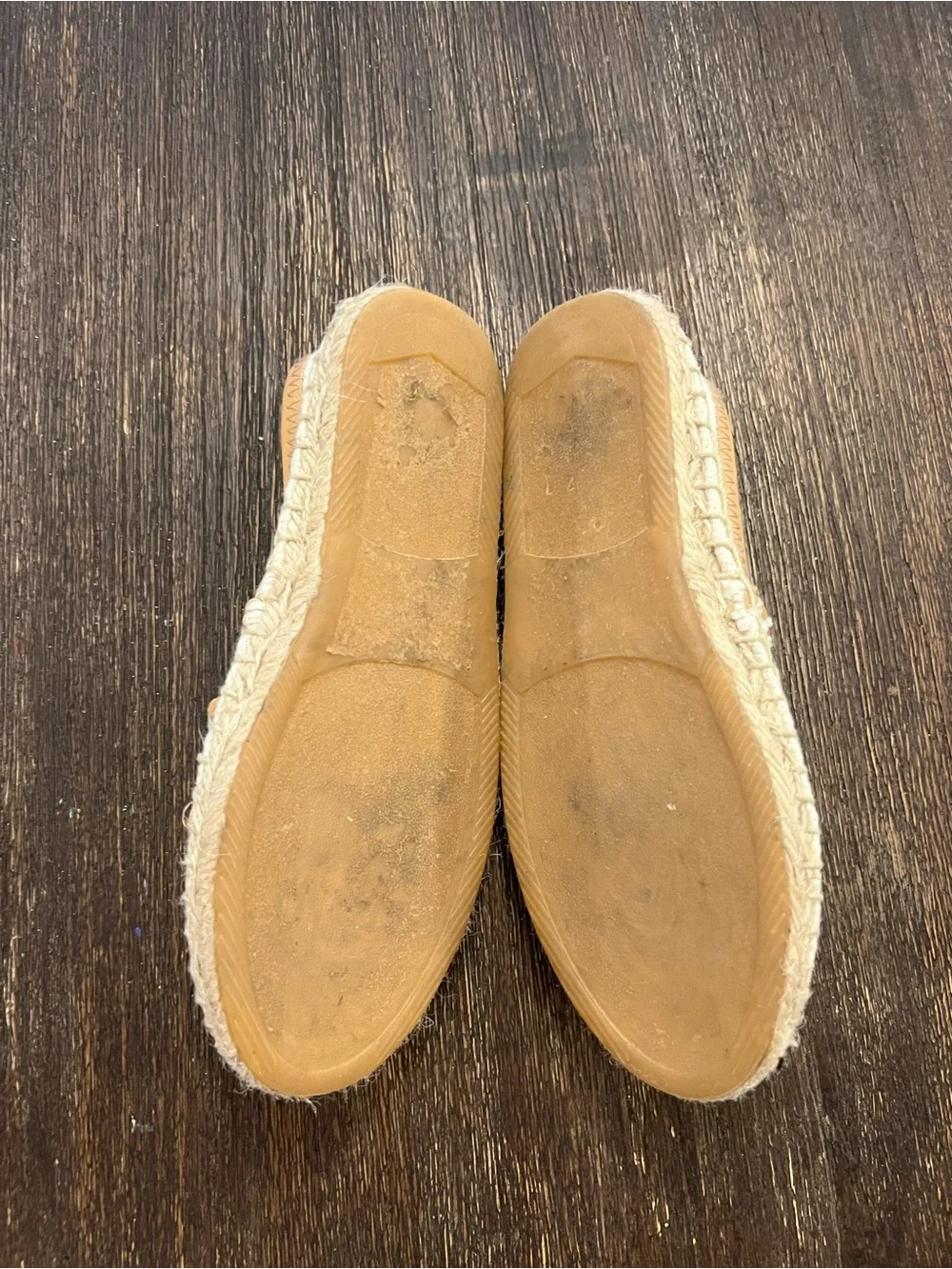 Jack Rogers Palmer Espadrille Flats Slip On Shoes size 13 girls Cream Floral